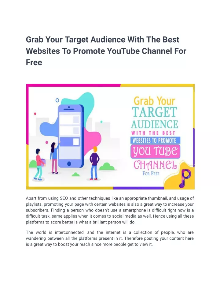 grab your target audience with the best websites