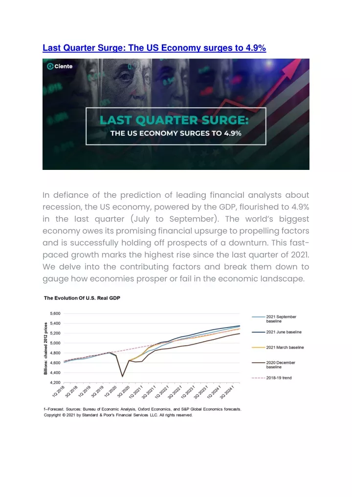 last quarter surge the us economy surges to 4 9