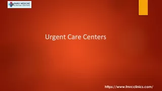 urgent care centers