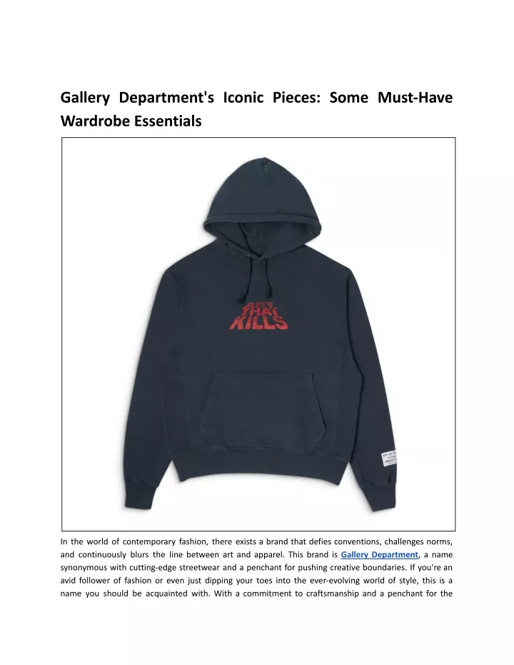 gallery department s iconic pieces some must have