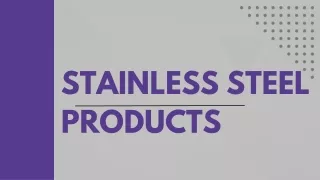 Get Best stainless steel products in UAE