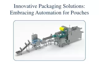Automatic Shrink Wrapping Machines for Pouches