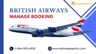 british airways manage booking