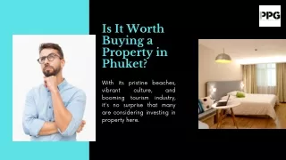 Is It Worth Buying a Property in Phuket