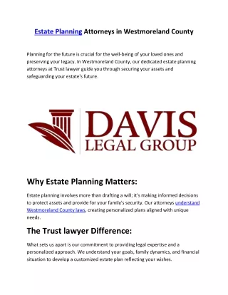 Estate Planning