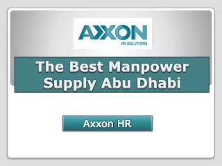 The Best Manpower Supply Abu Dhabi