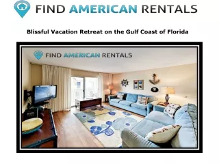 Blissful Vacation Retreat on the Gulf Coast of Florida