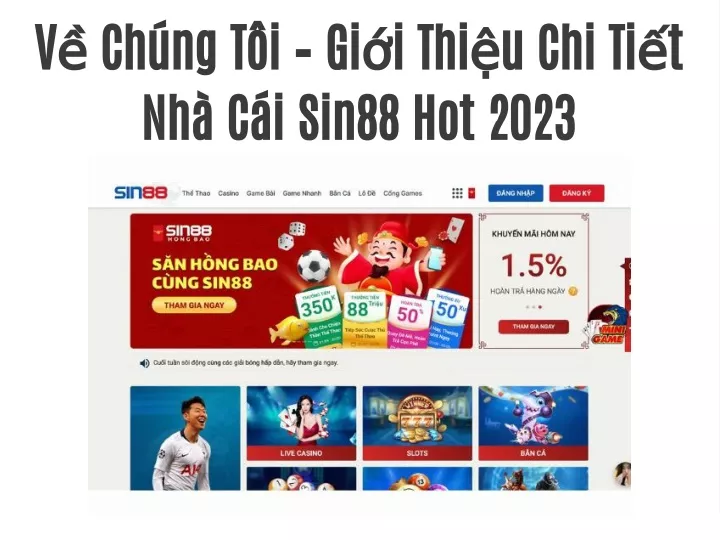 PPT - Về Chúng Tôi – Giới Thiệu Chi Tiết Nhà Cái Sin88 Hot 2023 ...