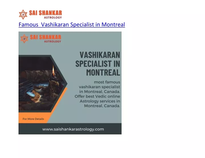 famous vashikaran specialist in montreal
