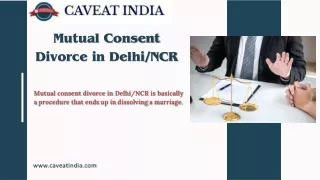 Mutual Consent Divorce in DelhiNCR