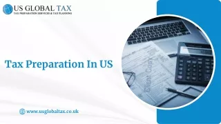 Tax Preparation In US