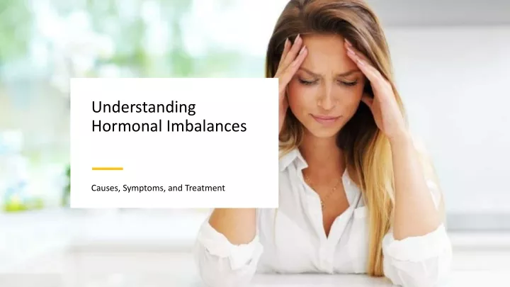 understanding hormonal imbalances