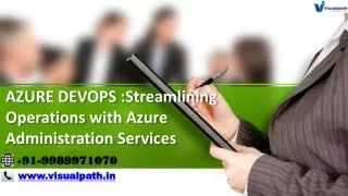 azure devops streamlining operations with azure administration services