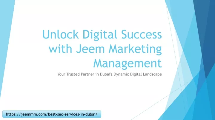 unlock digital success with jeem marketing management