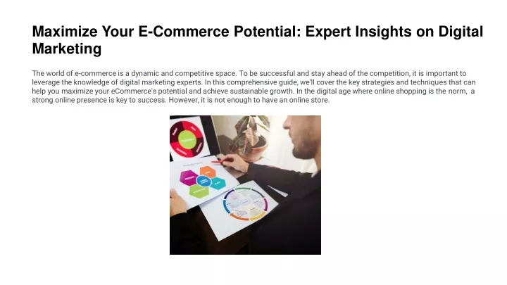 maximize your e commerce potential expert