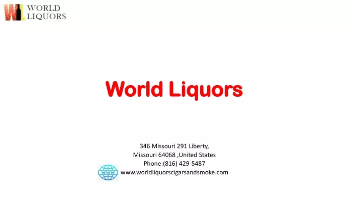 world liquors