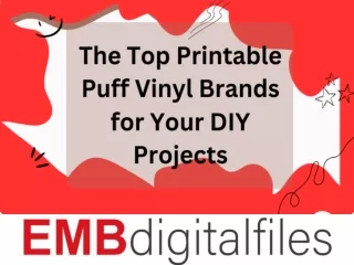 printable puff vinyl