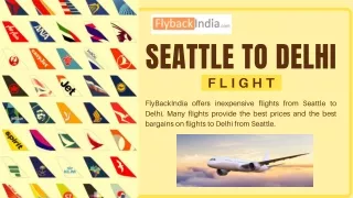 seattle to delhi f l i g h t