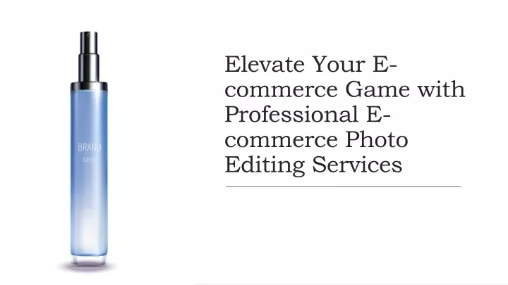 elevate your e commerce game with professional