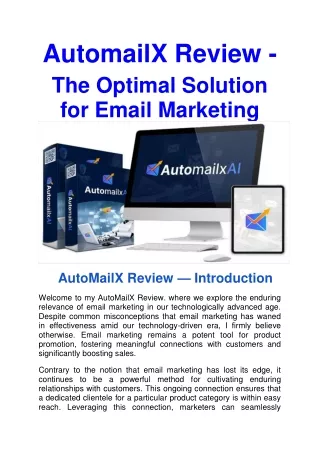automailx review the optimal solution for email