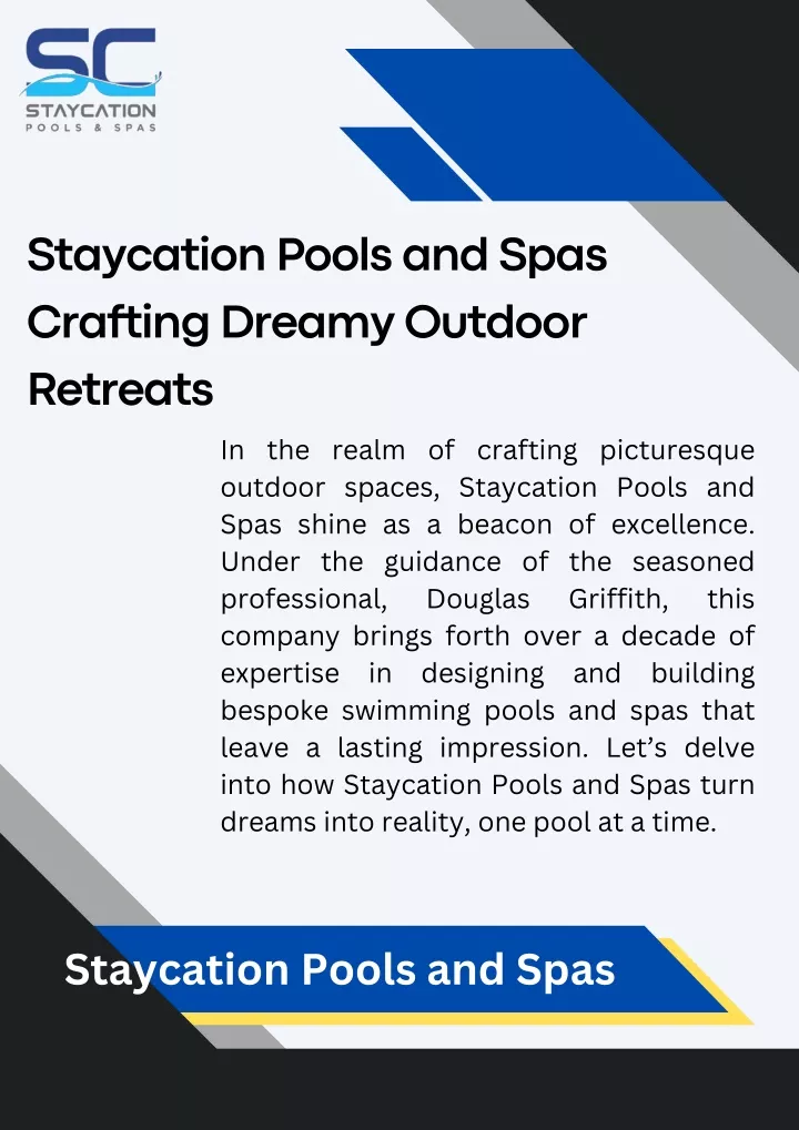 staycation pools and spas crafting dreamy outdoor