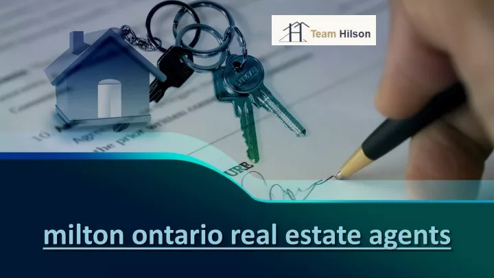 milton ontario real estate agents