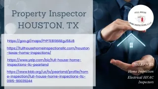 Property Inspector Service Houston, TX