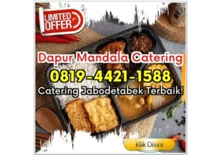 HP 0819-4421-1588 Catering Kue Kotak Depok Tugu Dapur Mandala