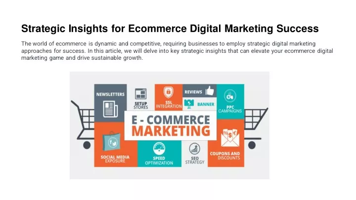 strategic insights for ecommerce digital
