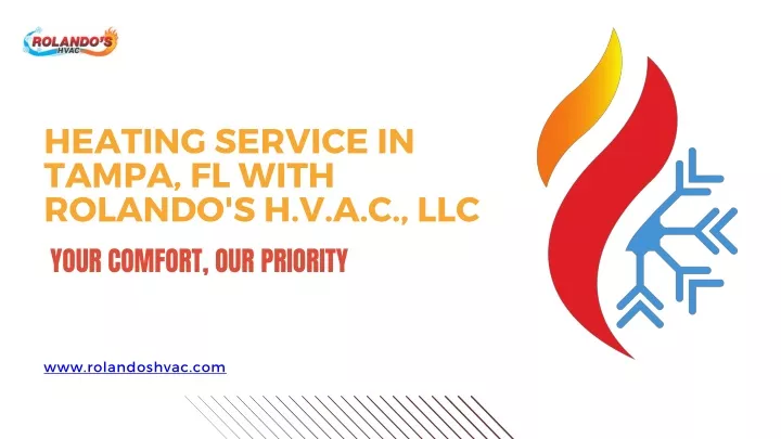 heating service in tampa fl with rolando