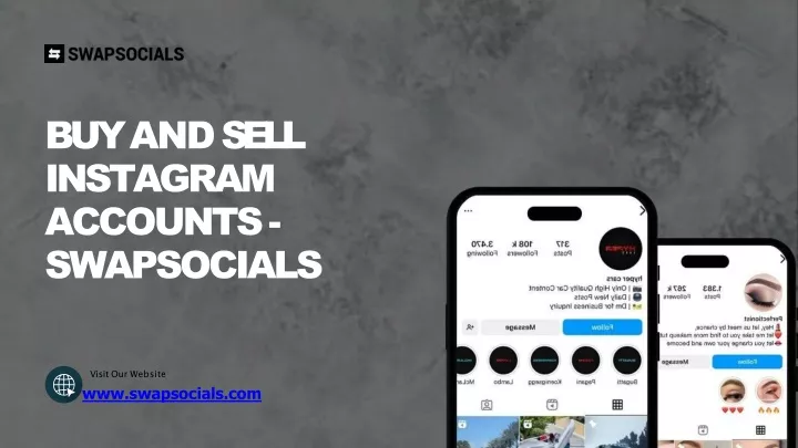 buy and sell instagram accounts swapsocials