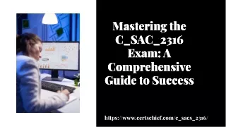 mastering the c sac 2316 exam a comprehensive