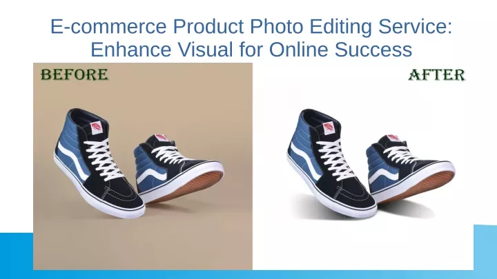 e commerce product photo editing service enhance