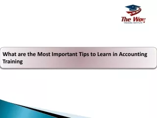 what are the most important tips to learn