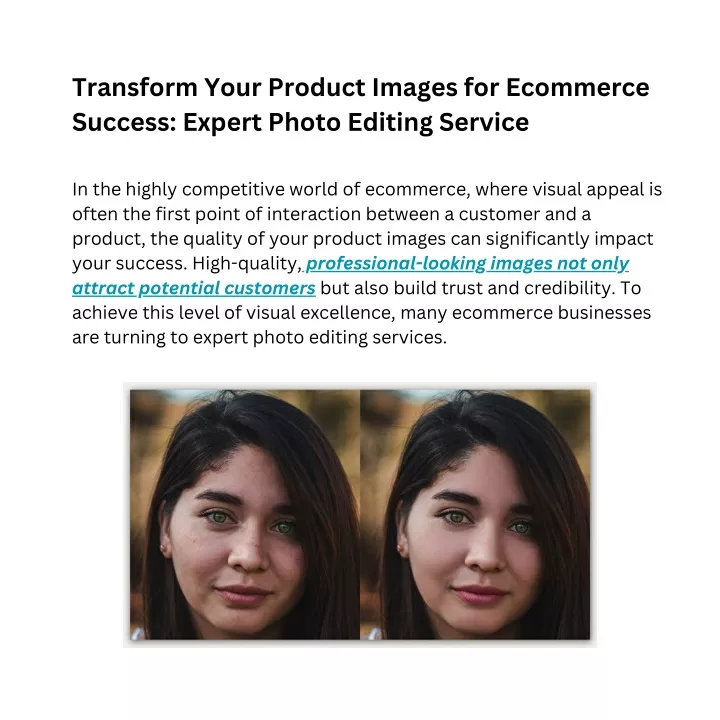 transform your product images for ecommerce