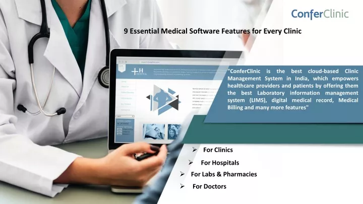 9 essential medical software features for every