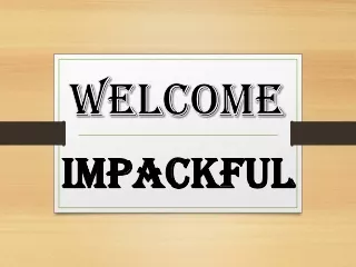 welcome