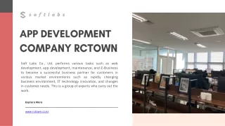 App development company RCTOWN