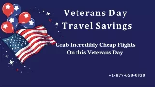 Fly in tribute: Veterans Day Flight Deals  1-877-658-0930 | Your Ticket to Honor
