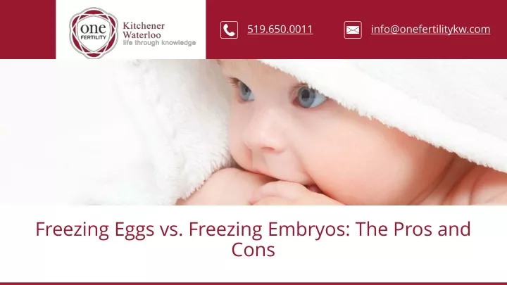 freezing eggs vs freezing embryos the pros