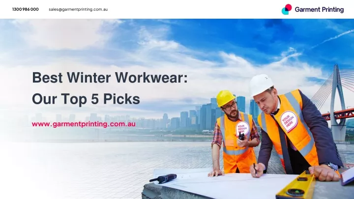 best winter workwear our top 5 picks