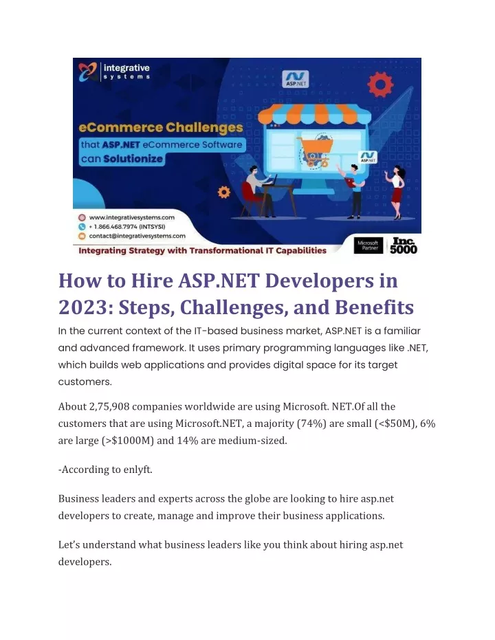 how to hire asp net developers in 2023 steps