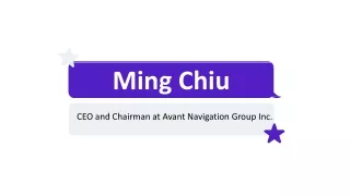 Ming Chiu - Experienced in Business Development