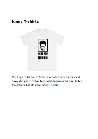 funny T-shirts