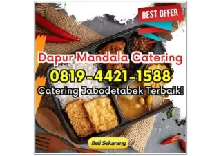 HP 0819-4421-1588 Catering Makanan Pernikahan Depok Limo Dapur Mandala