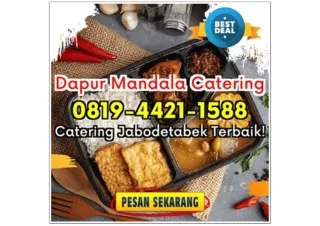 HP 0819-4421-1588 Catering Masakan Padang Depok Mampang Dapur Mandala