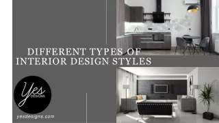 Different Types of Interior Design Styles