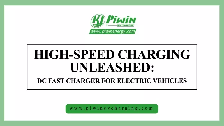 high speed charging unleashed