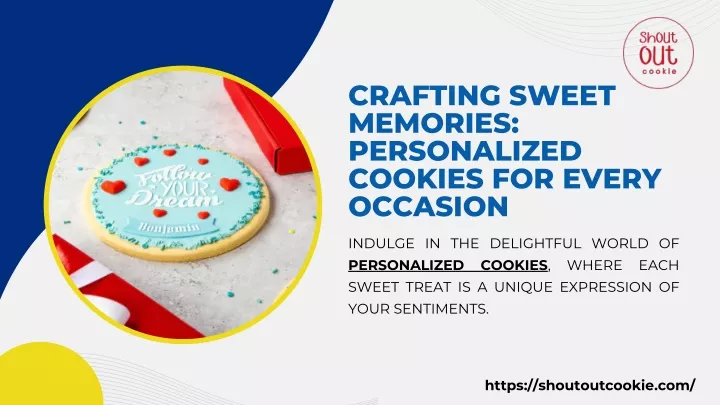 crafting sweet memories personalized cookies