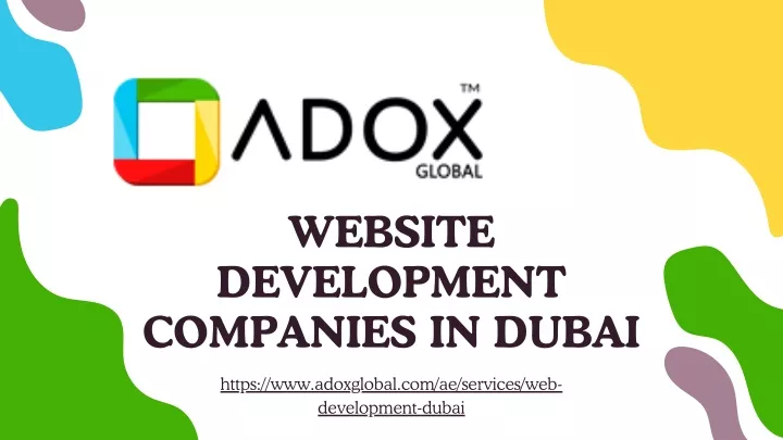 website development companies in dubai